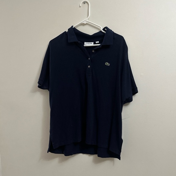 Lacoste Navy Blue Polo Shirt Pima (Regular fit) - Picture 2 of 9